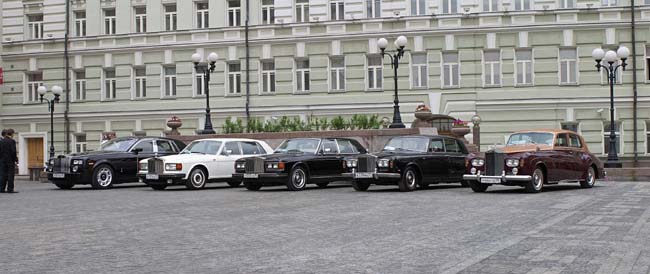 Празднование 100-летия Rolls-Royce